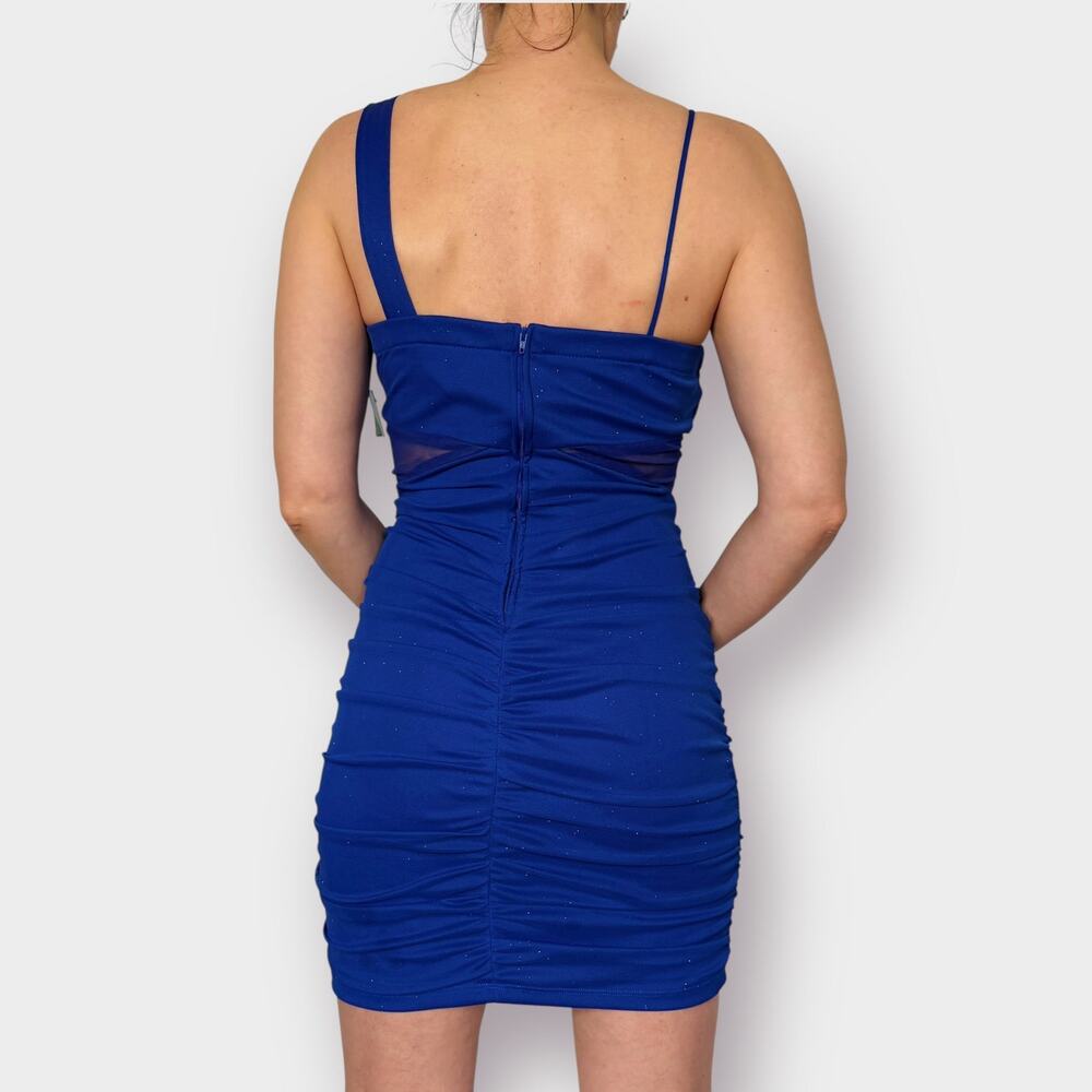 90s Teeze Me blue Sparkle‎ Dress Size M - Picture 8 of 8
